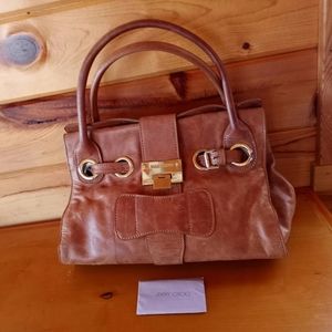 Jimmy Choo Brown leather purse